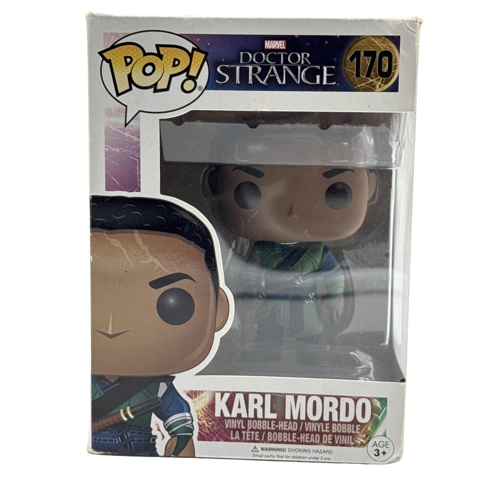 Funko Pop Marvel Doctor Strange Karl Mordo #170 Vinyl Bobblehead Green Figure